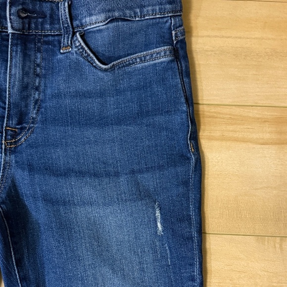 Tommy Hilfiger Blue Skinny Jeans with Red and White Patch - Picture 4 of 9